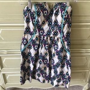 Emmelee size small strapless sundress
